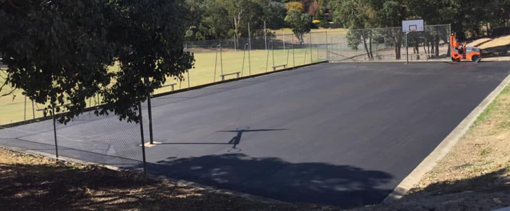 Basketball court mrasphalt Basketball court mrasphalt